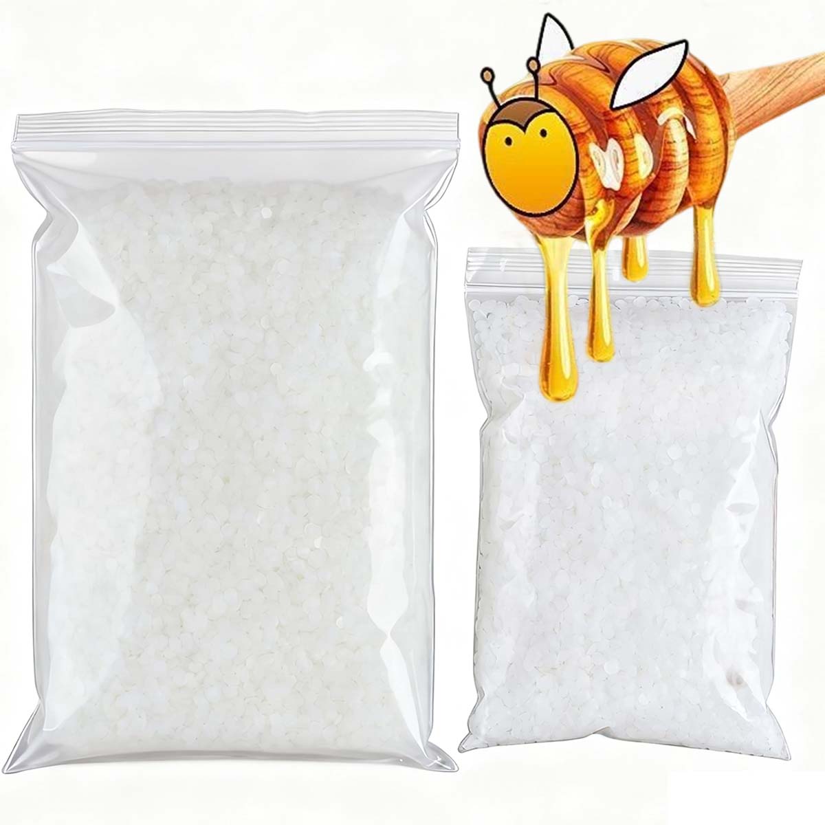 200g-1000g White Beeswax Pure  - Candle Supplies Tins 评论和价格
